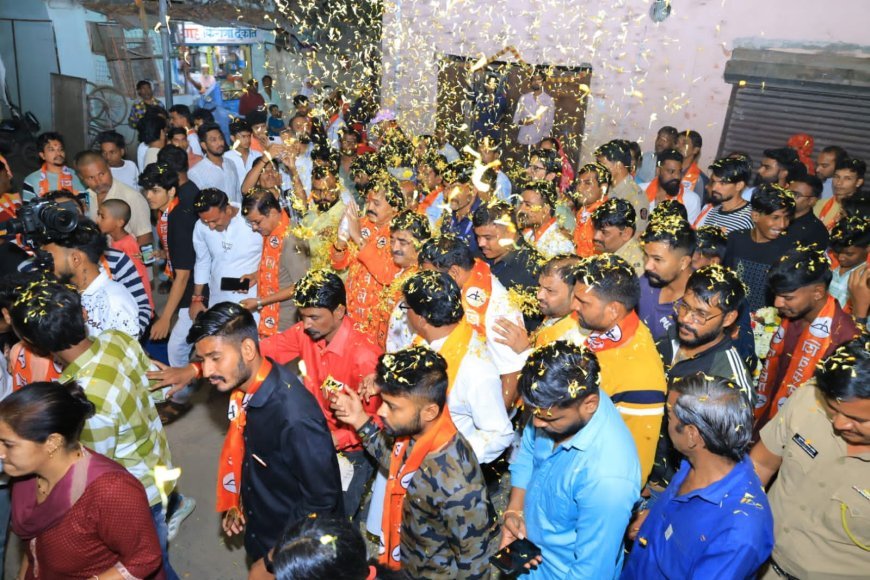 प्रदीप जैस्वाल यांच्या प्रचारार्थ तनवाणी मैदानात  गांधीनगर, खोकडपुऱ्यात तनवाणी आणि प्रदीप जैस्वाल यांची